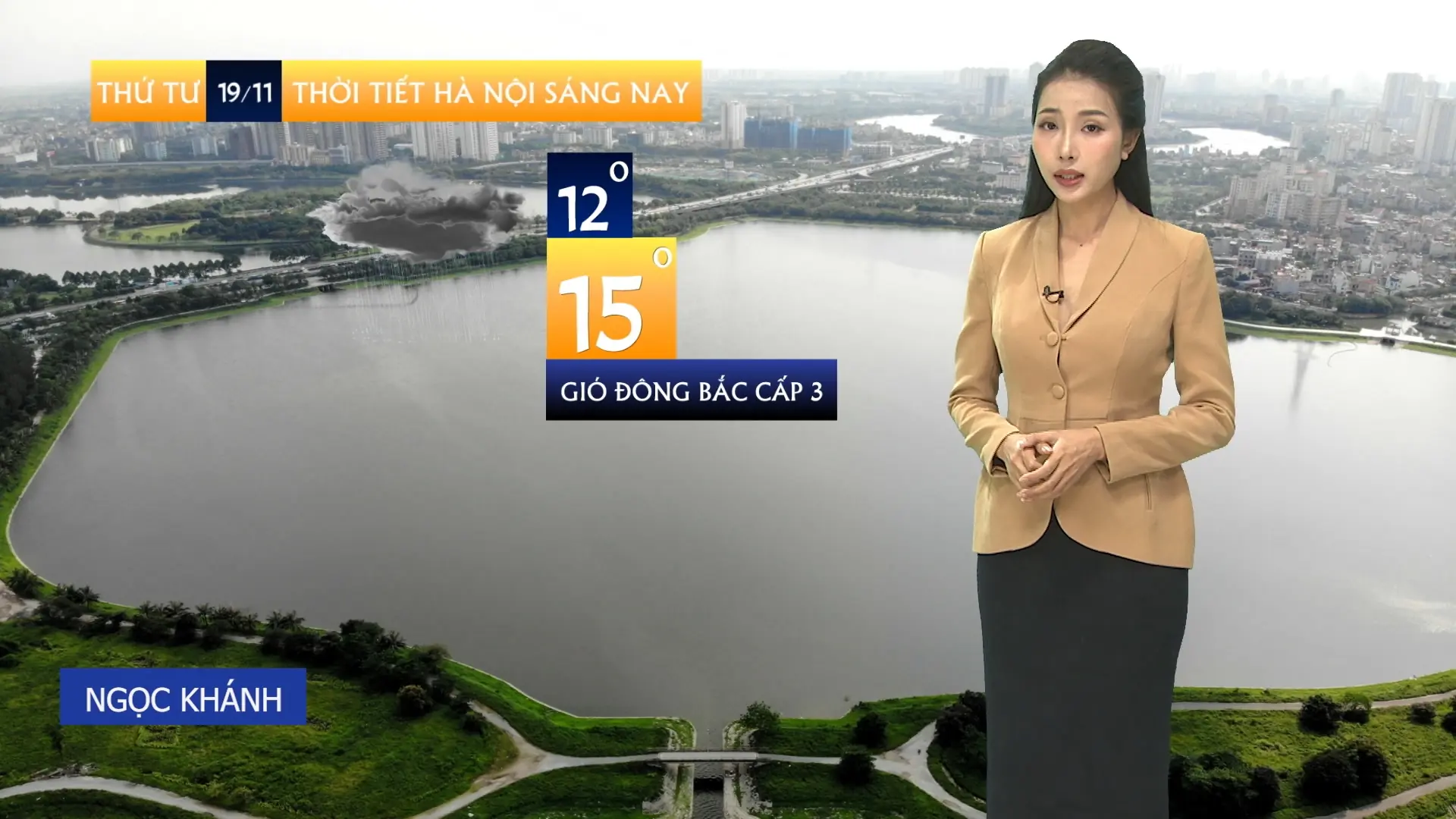 Dự báo thời tiết trưa | 19/11/2025